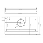 Homey 家美牌 HG-RH-12 71cm 台式寶 易拆式抽油煙機 - 1008m³/h排風、雙渦輪獨立操控